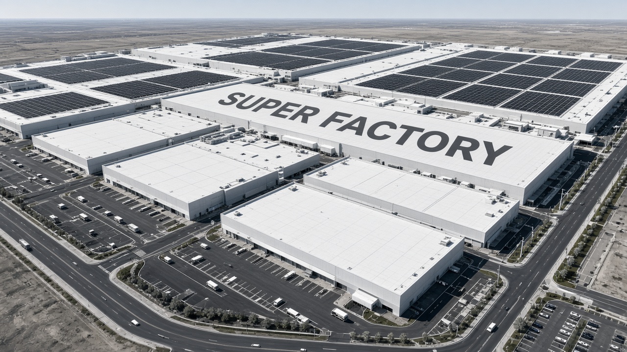SUPER FACTORY aerial