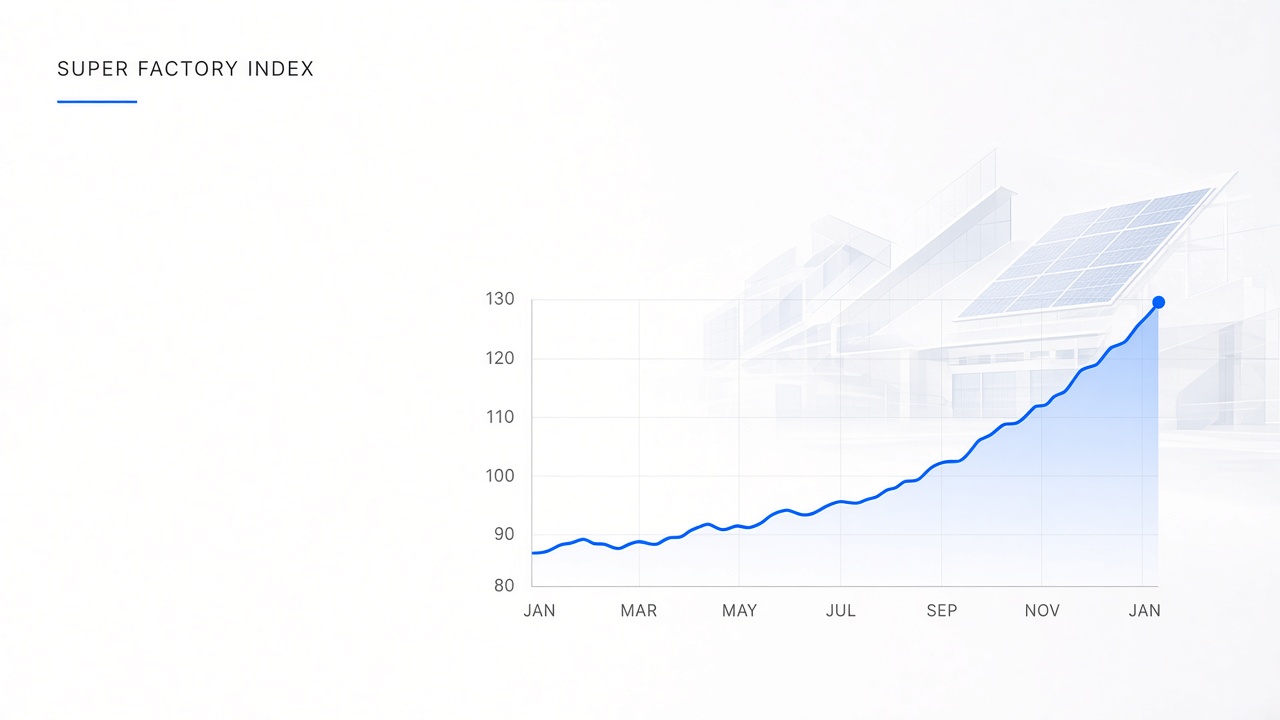 SUPER FACTORY index rising